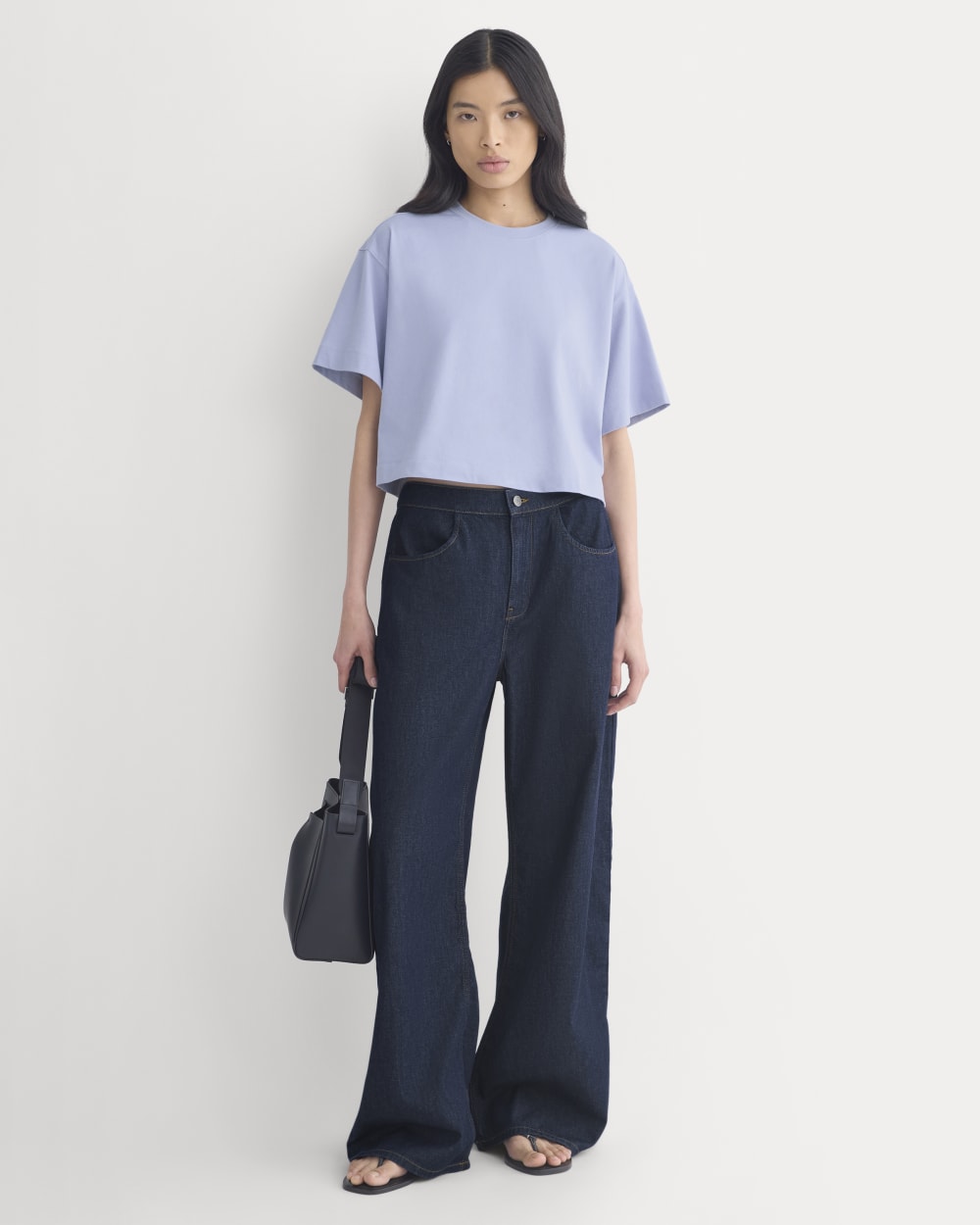 Forever Jersey Cropped Tee | Aleutian - Image 4