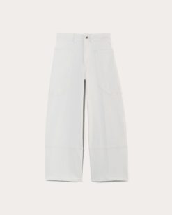 Alternative view of The Way-High® Gardener Cropped Jean | Ecru