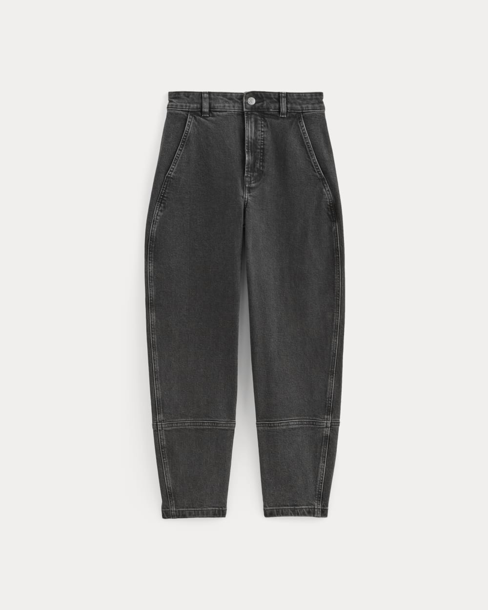 The Utility Barrel Pant | Washed Black | Regular - Image 2