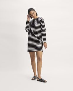 The Mariner Dress | Black / Bone