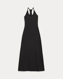 Alternative view of Racerback Maxi Knit Dress | Black
