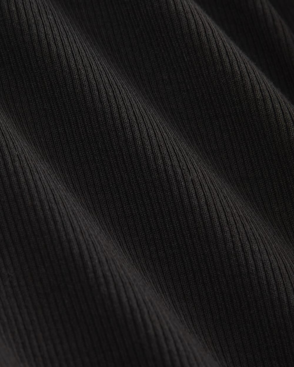 The Luxe Rib Henley | Black - Image 6