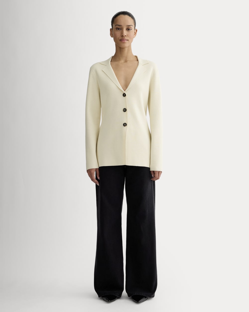 The Knit Blazer | Birch - Image 3