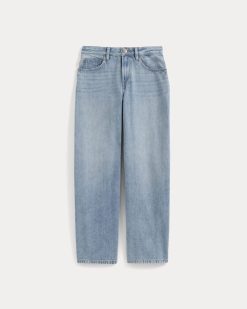 Alternative view of Loose Curve Jean | Light Indigo