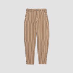 Alternative view of The Utility Barrel Pant | Toasted Coconut / Bone | Regular