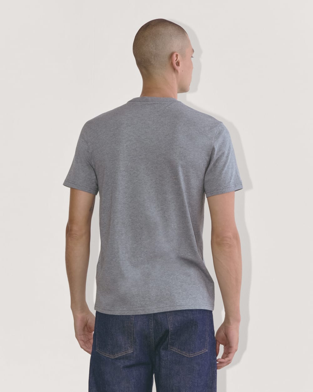 The Essential Organic Crew | Heather Sage Blue - Image 6