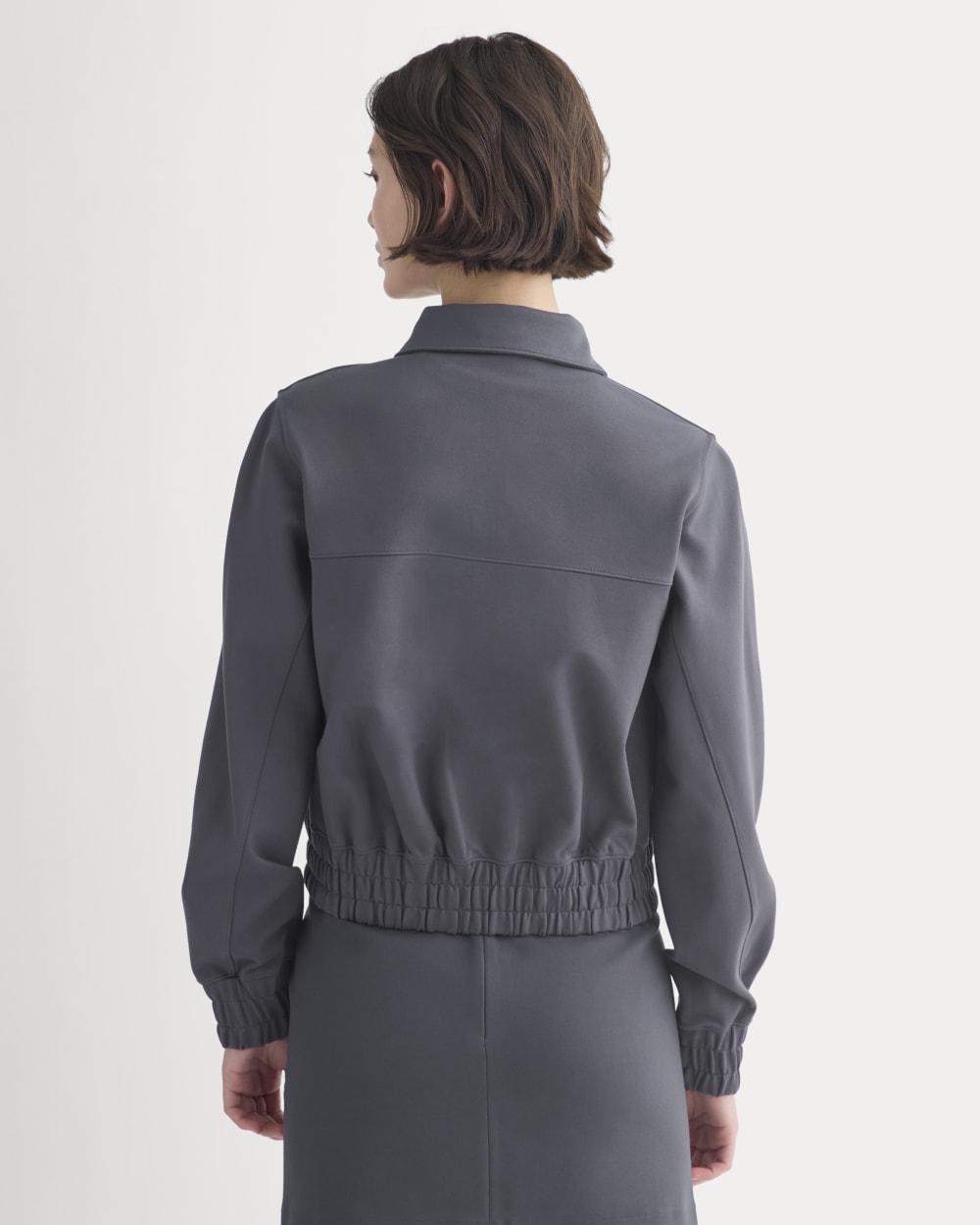Ponte Aviator Jacket | Graphite - Image 5