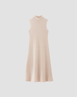 Alternative view of The Cozy-Stretch Sleeveless Midi Dress | Whisper Pink