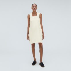 Alternative view of The Cross-Back Apron Mini Dress | Canvas