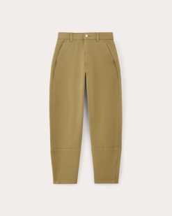 Alternative view of The Utility Barrel Pant | Fennel Seed | Regular