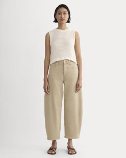 The Way-High® Curve Jean | Garment-Dyed Tan | 27 Inseam