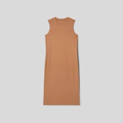 Alternative view of The Weekend Tank Dress | Tawny Brown