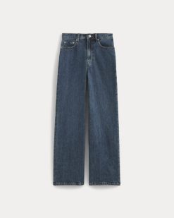 Alternative view of The Way-High® Sailor Jean |  Deep Blue | 29.5 Inseam