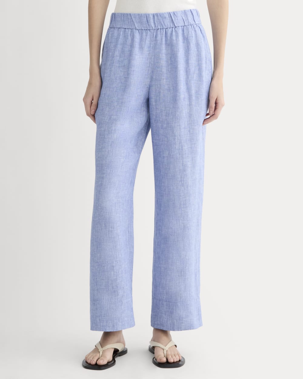 The Linen Easy Pant | Chambray - Image 3