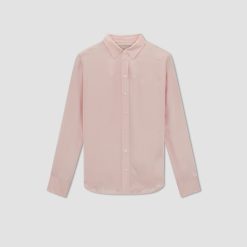 Alternative view of The Satin Relaxed Shirt | Petal Pink