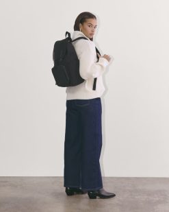 Alternative view of The Canvas Backpack | Black