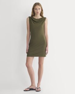 Cowl Neck Mini Dress | Beech