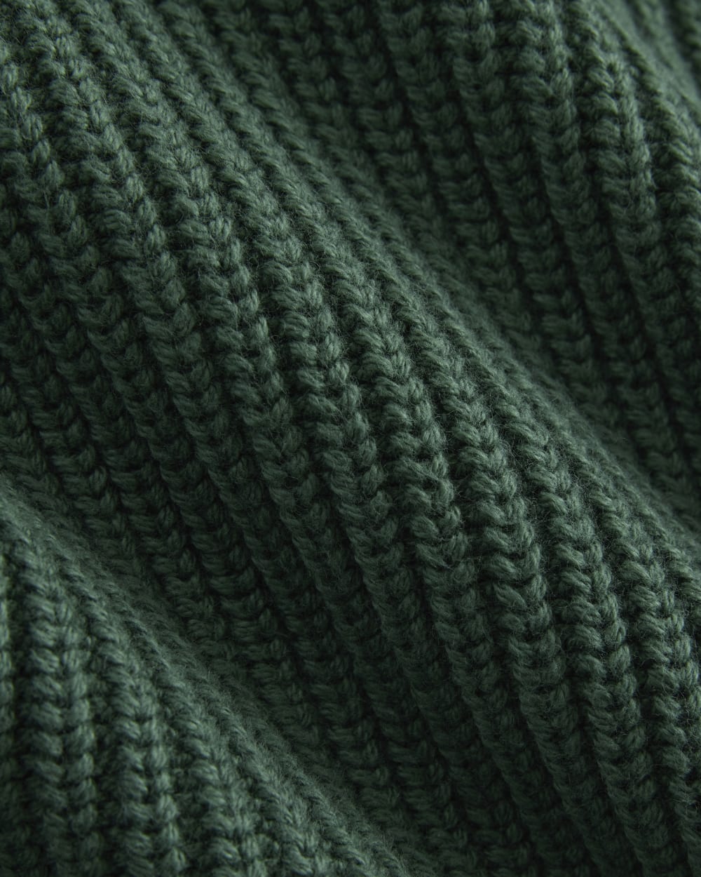 Shrunken Cardigan in Everyday Cotton | Hunter Green - Image 6