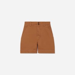 The Way-High® Twill Short | Adobe Brown
