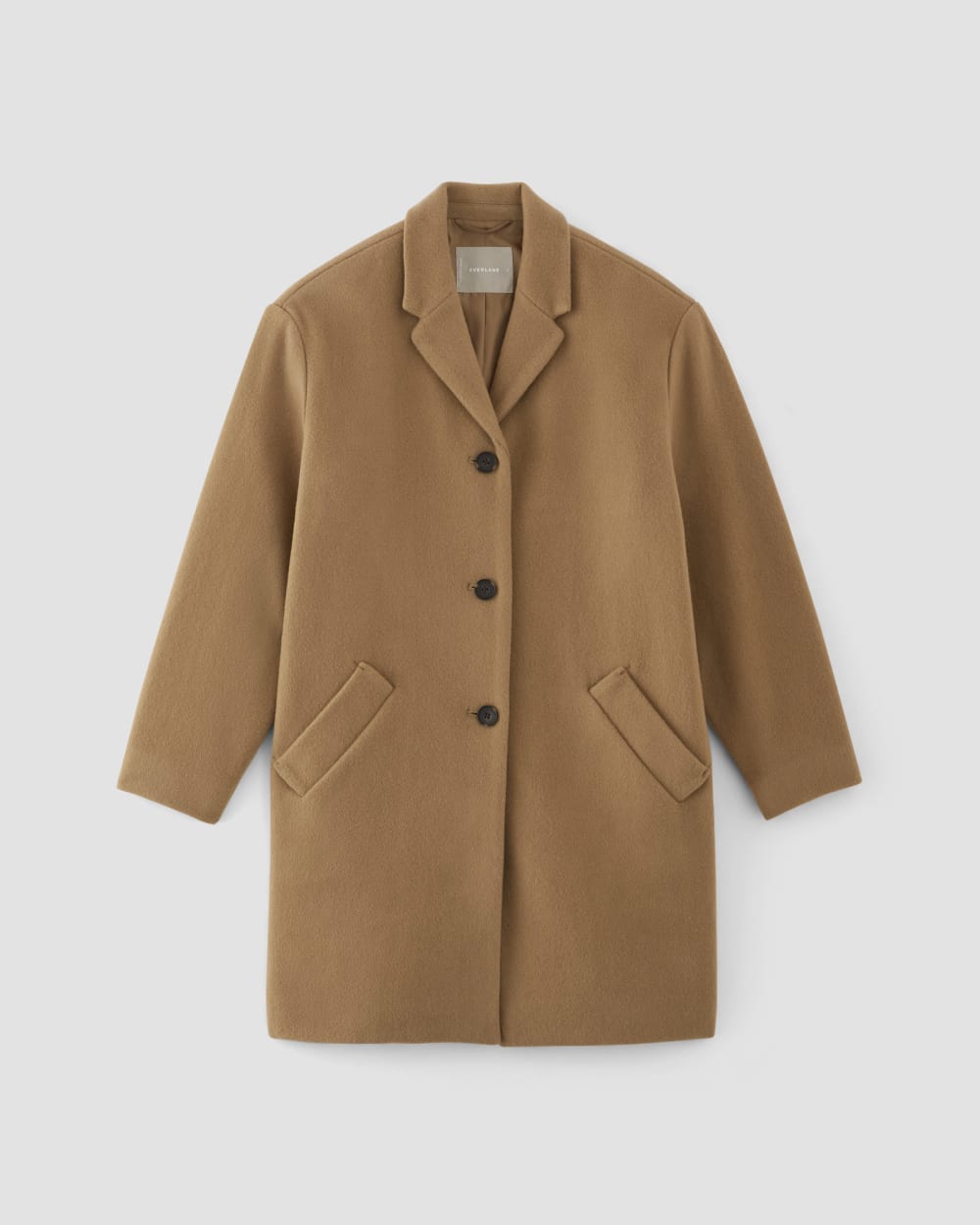 The Italian ReWool® Cocoon Coat | Camel - Image 2
