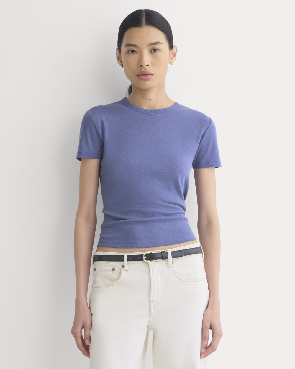 Tissue Short-Sleeve Crew | Blue Dusk - Image 3