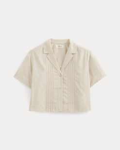Alternative view of Cotton Gauze Resort Shirt | Birch