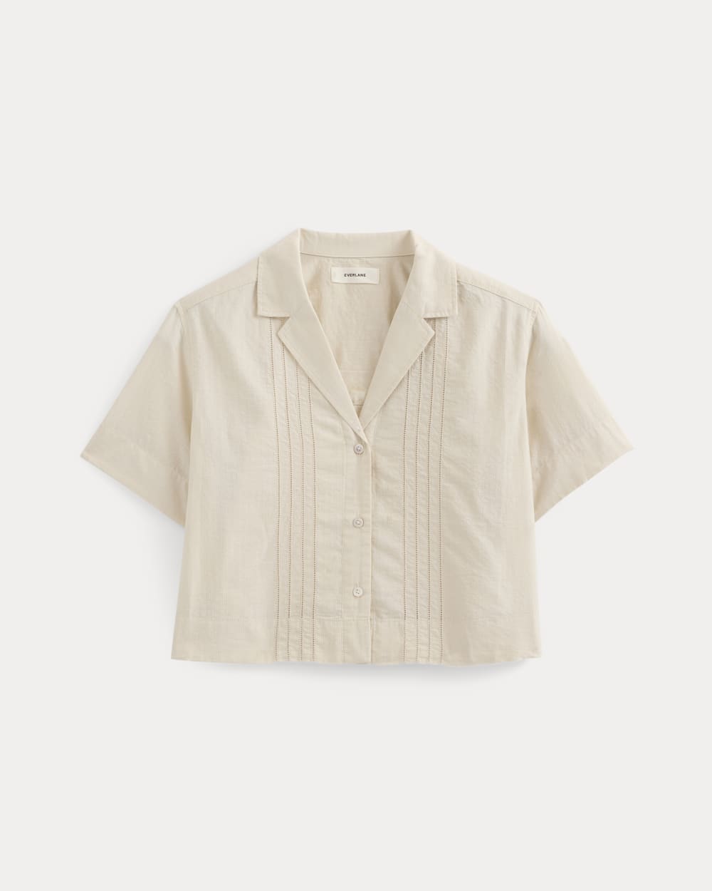 Cotton Gauze Resort Shirt | Birch - Image 2