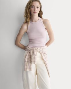 Luxe Rib Racerback Tank | Burnished Lilac