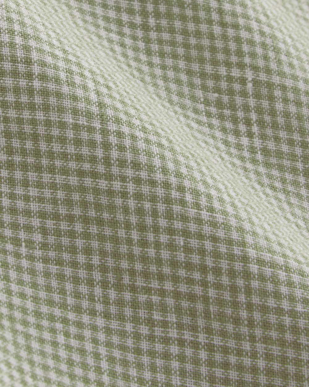 The Notch Shirt in Linen | Elm Gingham - Image 6