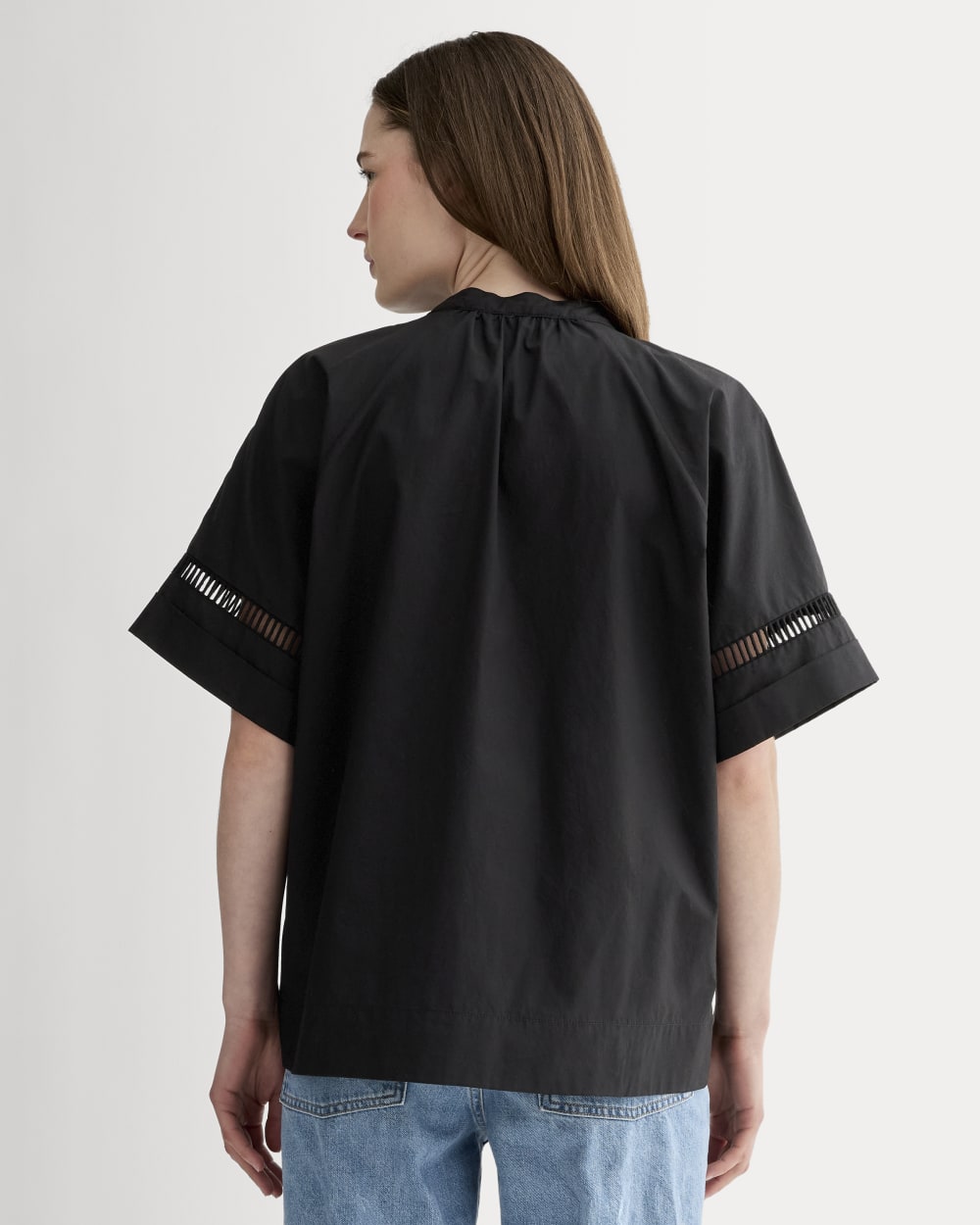 The Lace Trim Popover | Black - Image 5