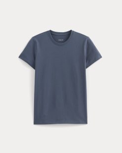 Alternative view of The Slim Crew in Essential Cotton | Deep Cobalt