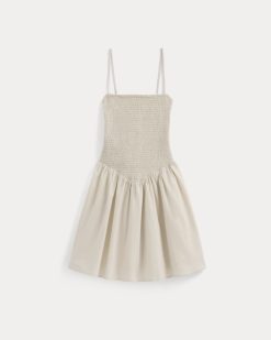 Alternative view of Gauze Smocked Mini Dress | Birch