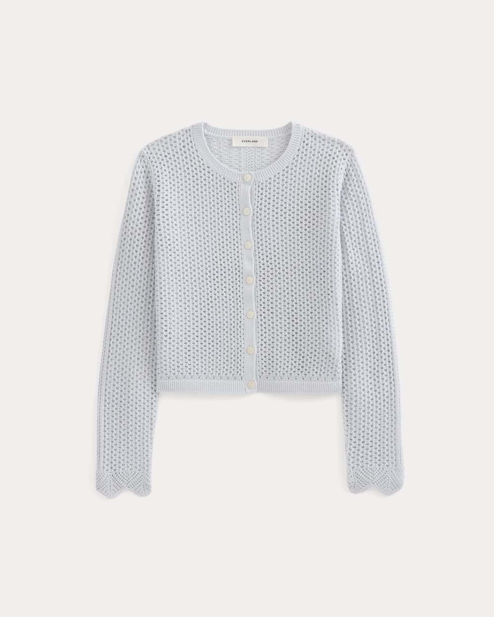 Lace-Knit Cardigan | Skywriting - Image 2