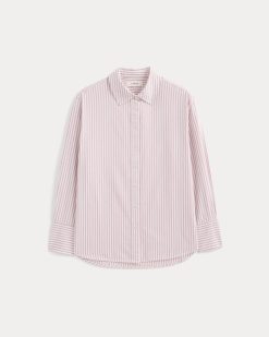 Alternative view of Everyday Oxford Shirt | Bone/Heather Rose