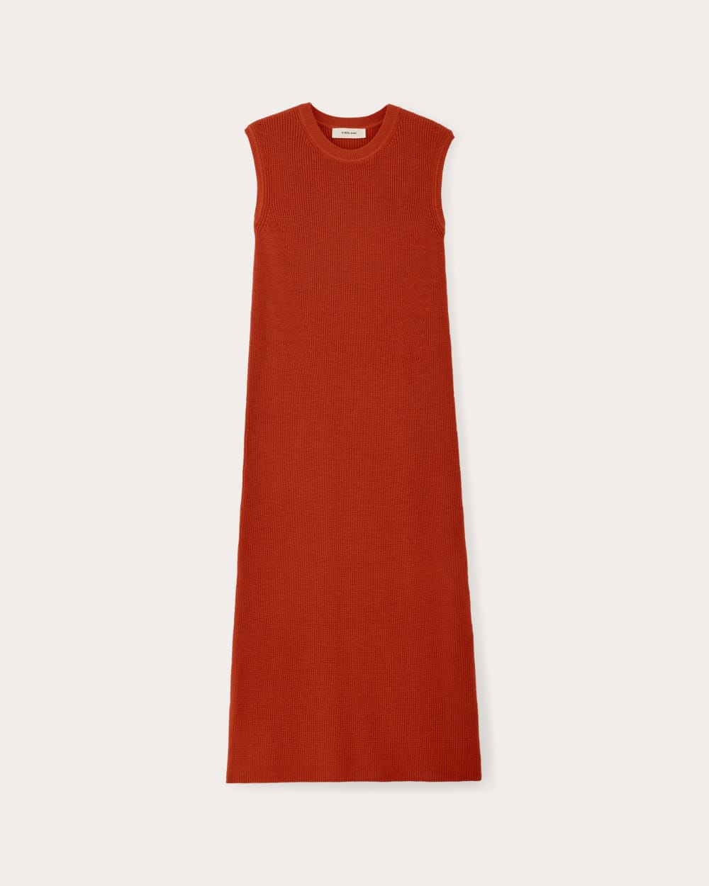 The Midi Dress in Everyday Cotton | Poppy Red - Image 2