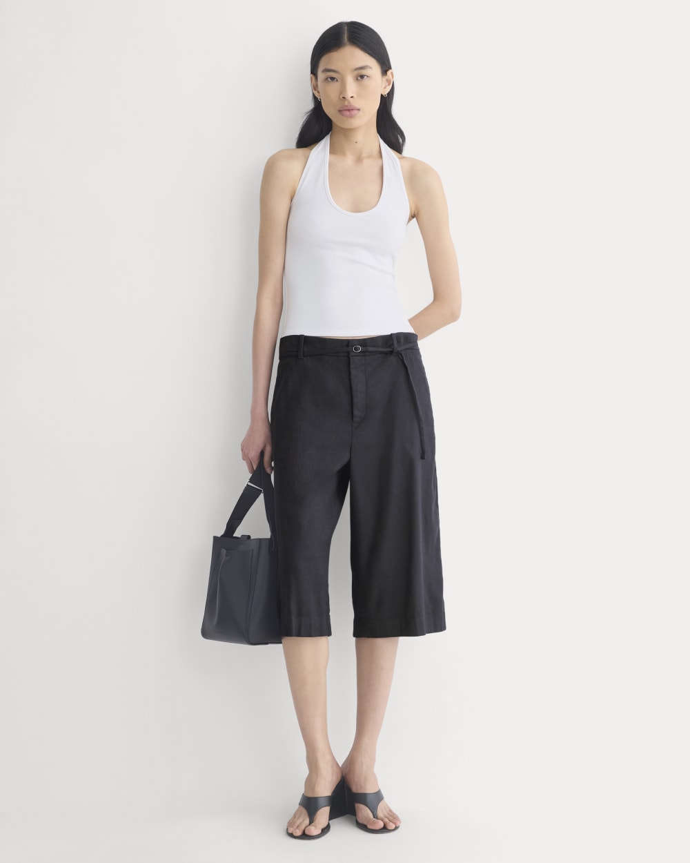 Halter Tank | White - Image 3