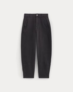 Alternative view of The Utility Barrel Pant | Black | Tall