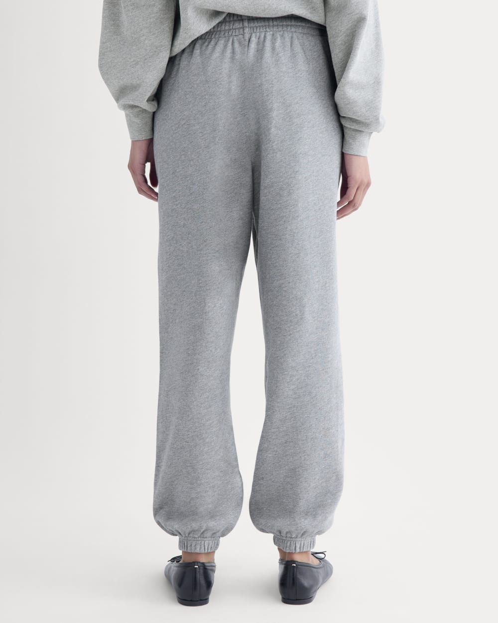 Lightweight Terry Jogger | Vintage Heather Grey - Image 5