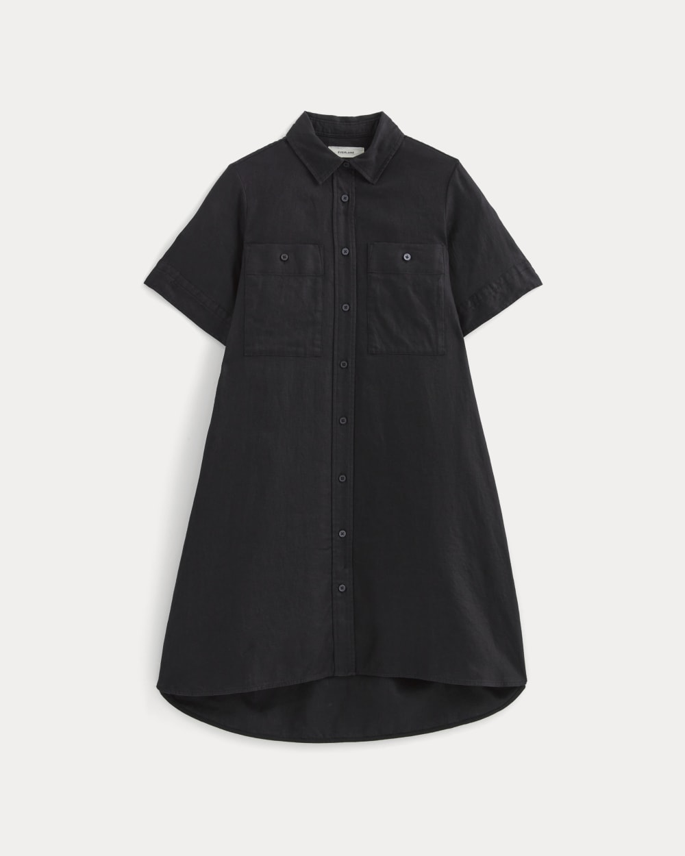 The Daytripper Dress in Linen | Black - Image 2