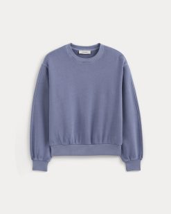 Alternative view of Lightweight Terry Blouson Crew | Velvet Morning