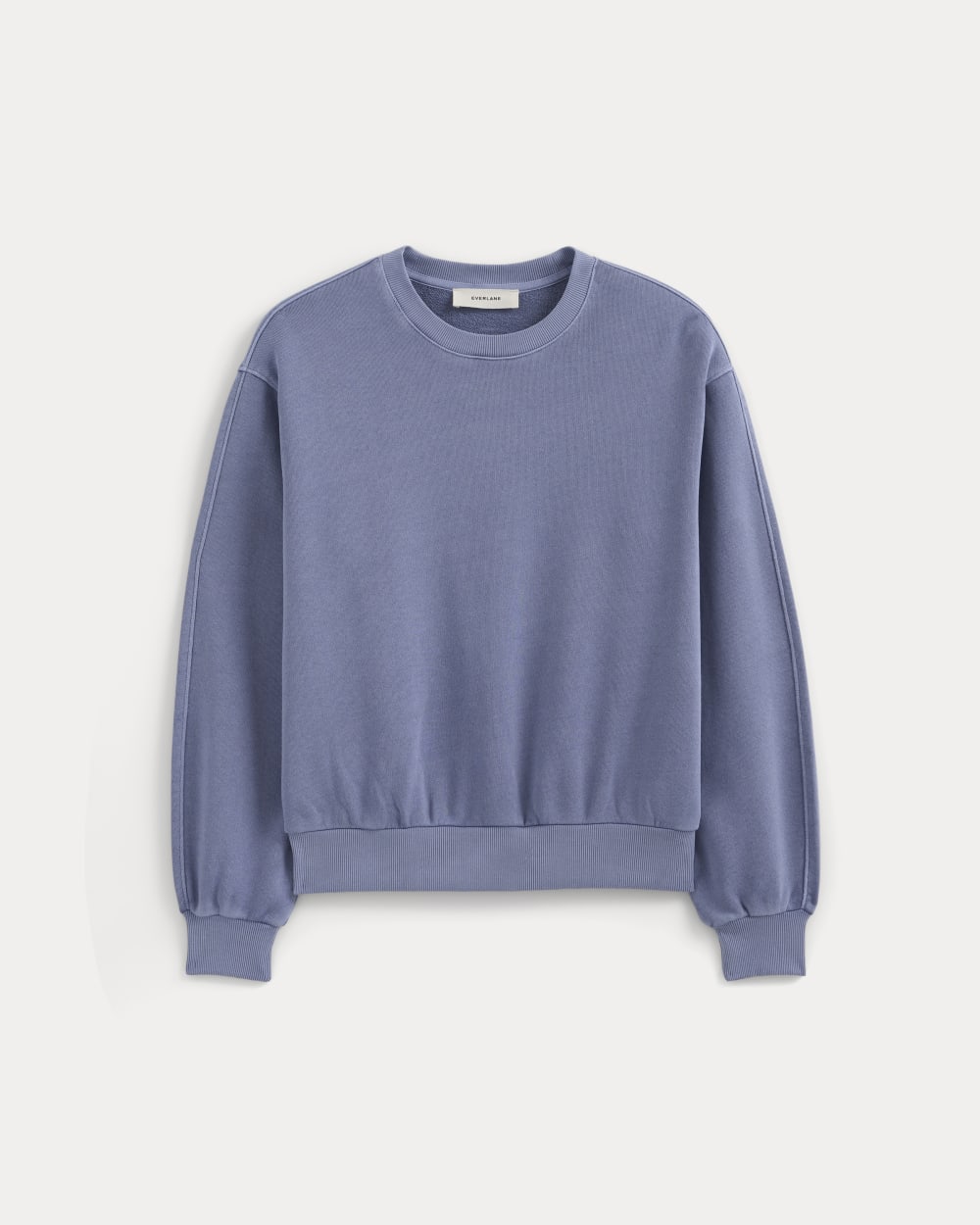 Lightweight Terry Blouson Crew | Velvet Morning - Image 2