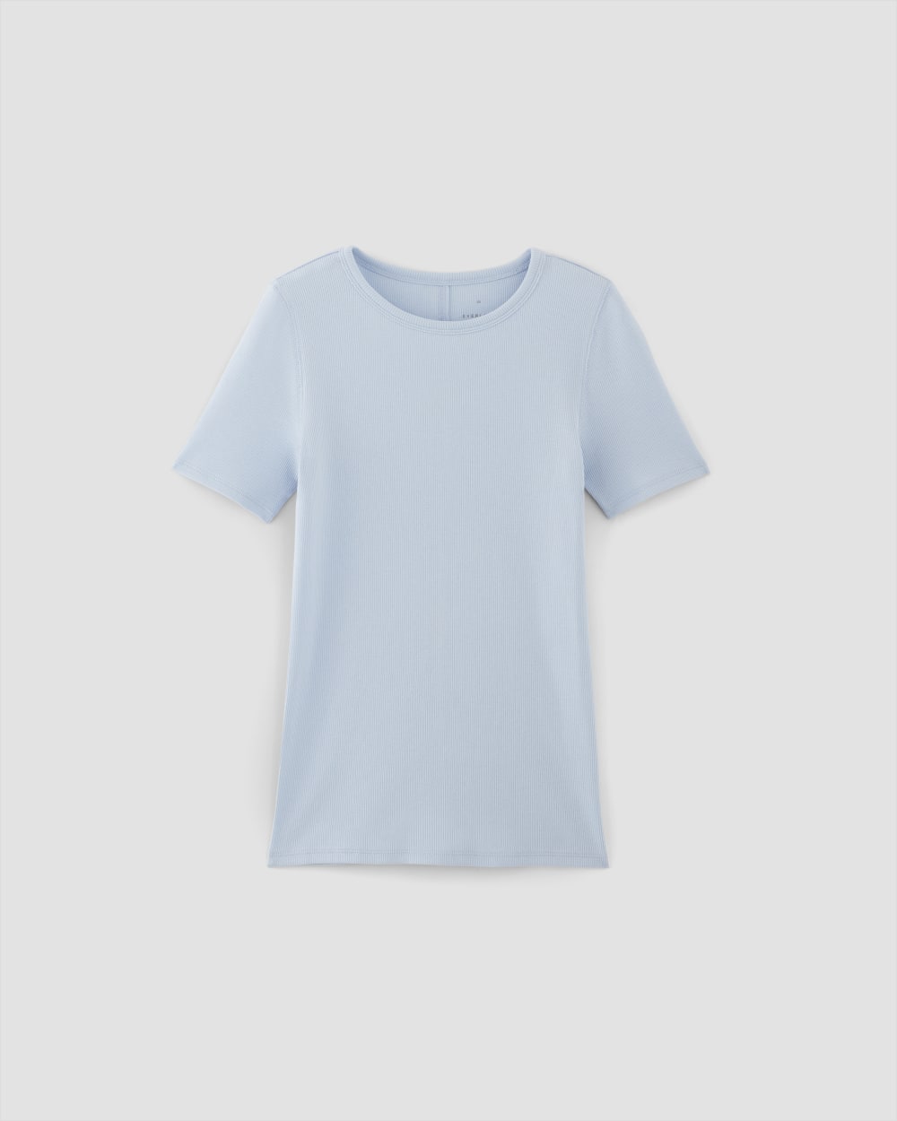 The Luxe Rib Crew | Chambray Blue - Image 2