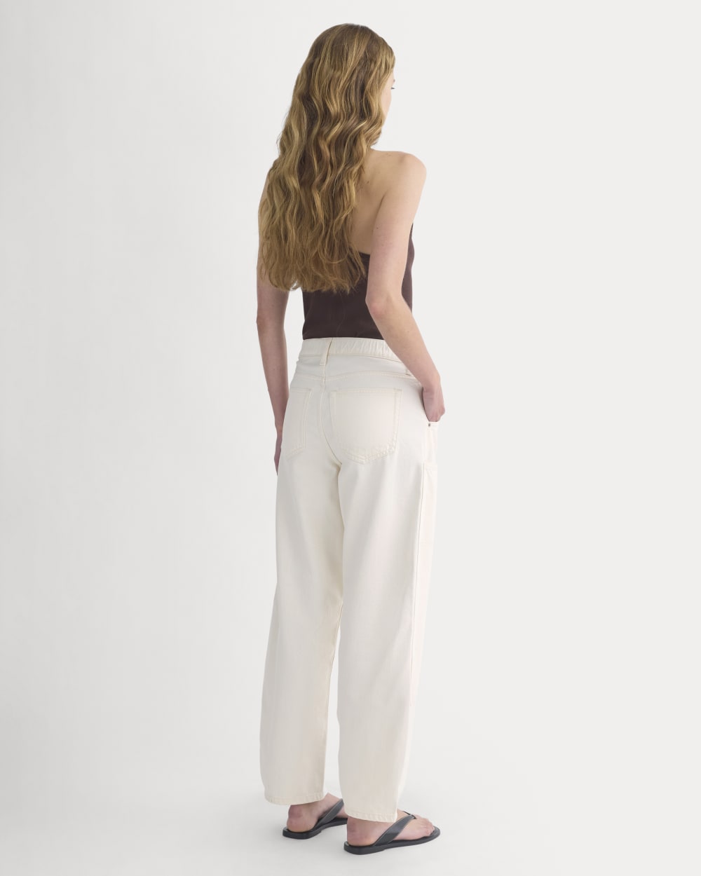 Pull-On Carpenter Jean | Ecru - Image 5