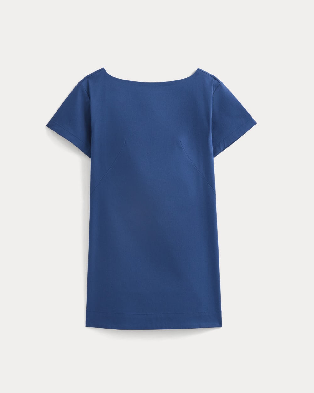 Boatneck Mini Dress | Estate Blue - Image 2