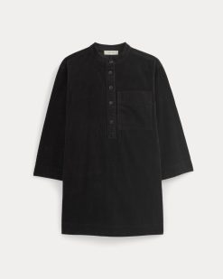Alternative view of The Corduroy Mini Dress | Black