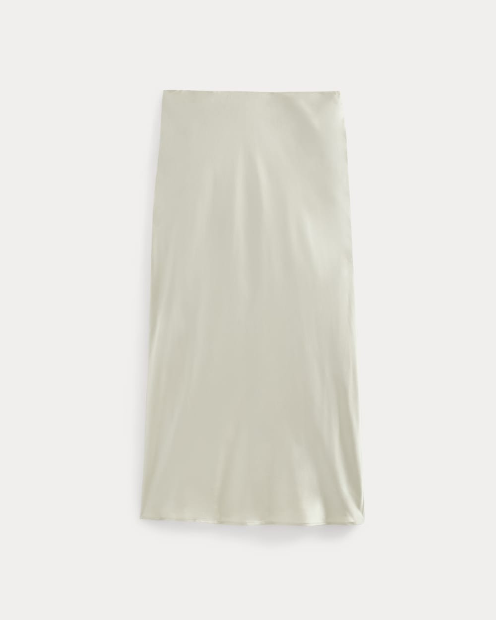 Slip Skirt in Silk Charmeuse | Peyote - Image 2