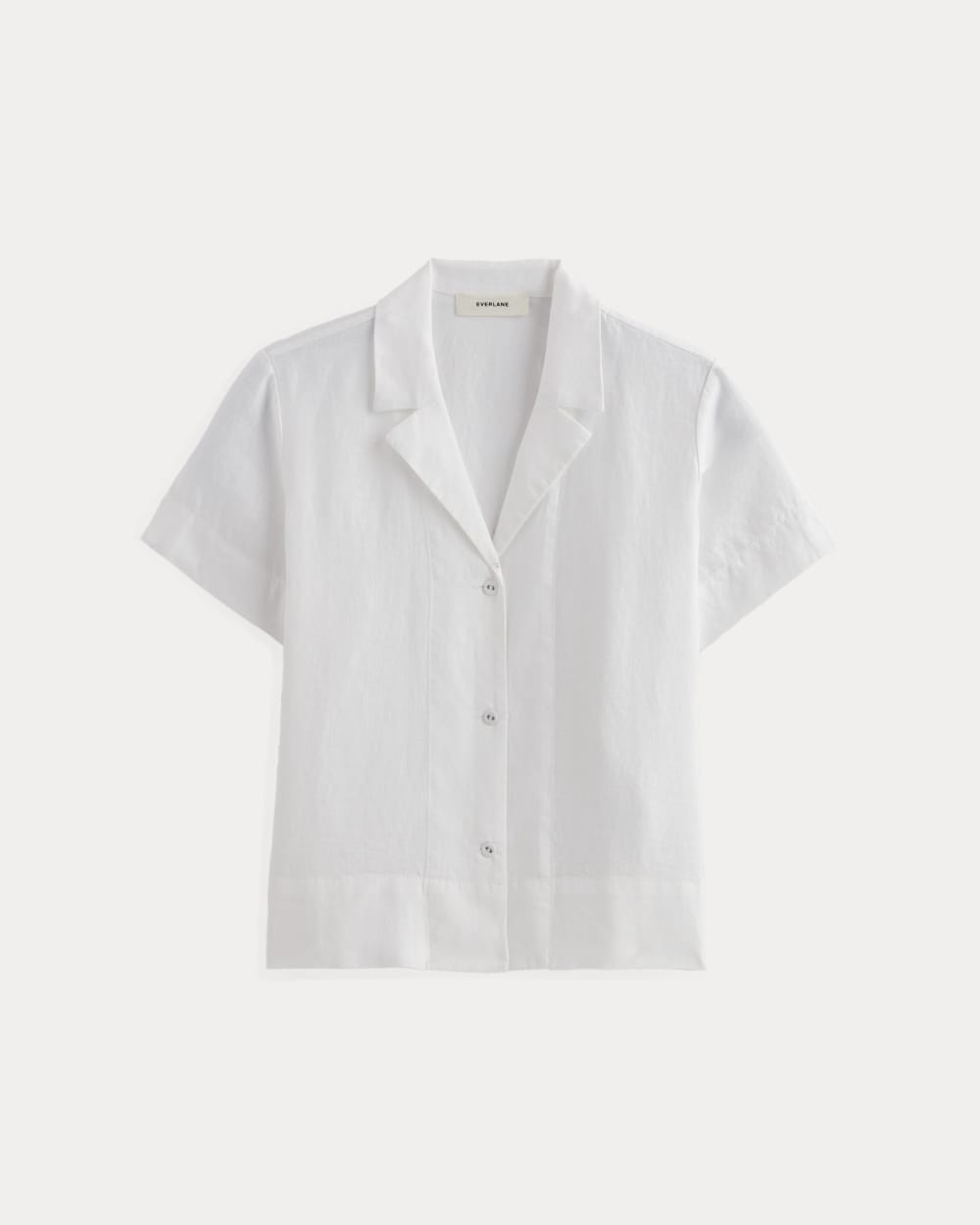 The Notch Shirt in Linen | White - Image 2