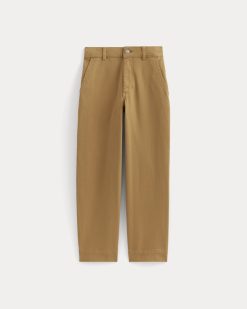 Alternative view of The Utility Straight-Leg Pant | Oak Brown | 26.5 Inseam