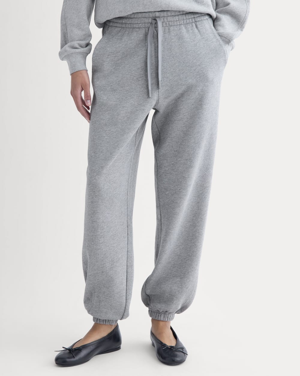 Lightweight Terry Jogger | Vintage Heather Grey - Image 3