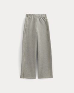 Alternative view of Luxe Fleece Track Pant | Vintage Heather Grey